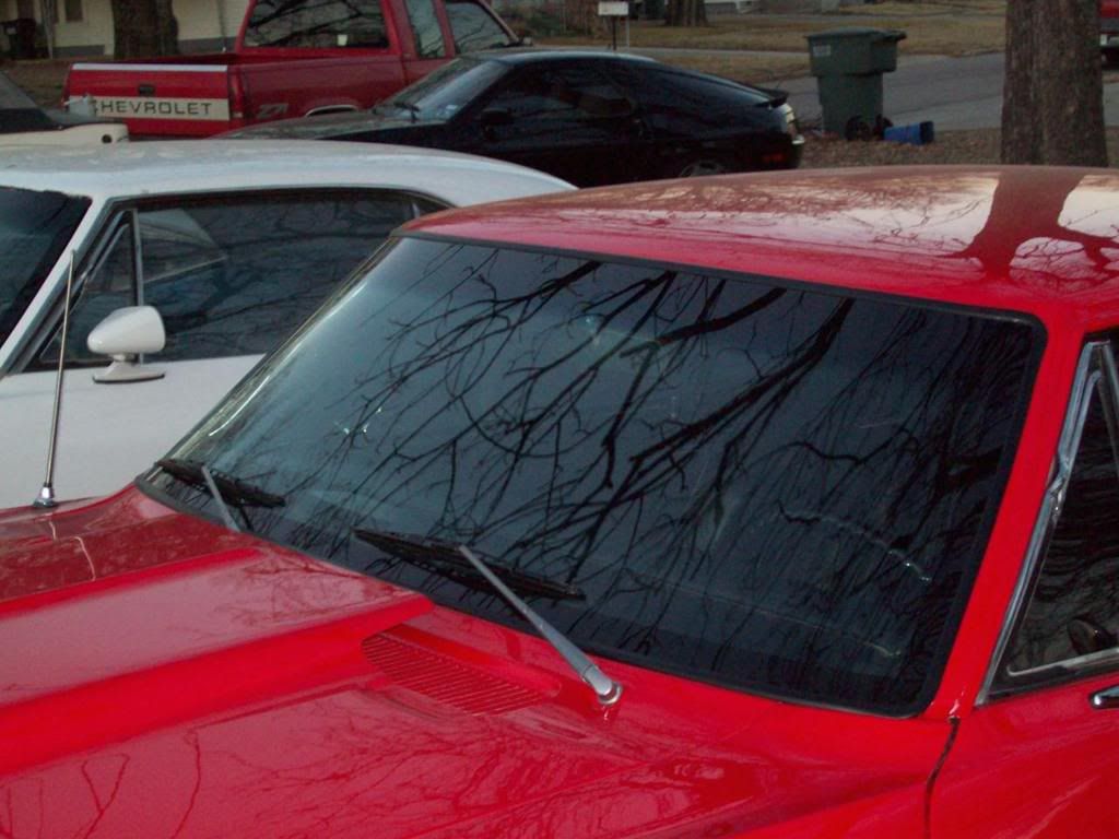 Flush mounted windshield and back glass Team Camaro Tech
